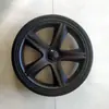 Rodas para Carrinho de Bebê, Rodas de Alta Visibilidade, Rodas Direcionais Silenciosas de PU Originais Modificadas Ampliadas