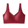 Sutiã push-up sem costura plus size para comércio exterior transfronteiriço, sem aro, com suporte lateral e fecho frontal para mulheres