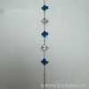 E-commerce Transfronteiriço Pulseira Trevo de Cinco Folhas Aço Inoxidável Dupla Face Madrepérola Laser Flor de Ameixa 13mm Pulseira V Dourado Trevo de Quatro Folhas