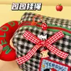 Llavero con colgante de corazón para niña, bonito estilo Ins, con carcasa decorativa para teléfono móvil, cadena con adornos colgantes que combinan con todo, venta al por mayor