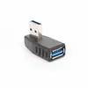 Adaptador USB Macho a Hembra USB Recto Arriba y Abajo Izquierda y Derecha Codo 3.0 Macho a Hembra Enchufe de Conversión de Ángulo Recto