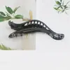 Pasador de Plástico Negro Estilo Coreano Pinza Grande Accesorios para el Cabello Hechos a Mano Material para DIY Pinza de Pato Pasador Parte Posterior de la Cabeza Pinza Superior
