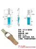 Hebilla de Resorte de Color Electroplateada de Alta Resistencia Hebilla de Pico de Pato Hebilla de Cerradura para Caja de Herramientas Hebilla de Caja Hebilla Industrial Hebilla de Cerradura Antirrobo Engrosada