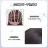 Xingcheng Peluca Lolita Japonesa para Mujer Doble Cola de Caballo Flequillo Rizado Romano Cabello Largo Rizado Diario Dulce Set de Peluca JK