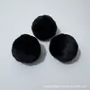 Pelota de pelo de conejo rex sintético DIY, bola de felpa hecha a mano, accesorio para ropa y sombrero, colgante de llavero de bola de pelo grande de colores