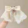 Accesorio para el cabello estilo Hepburn de lunares con una pinza de tiburón grande, diseñado para cabello voluminoso, adecuado para coletas altas, pinza de cangrejo triangular, accesorio para el cabello para mujer