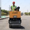 Rodillo vibratorio pequeño de doble rueda de acero de vibración hidráulica completa fabricantes suministran directamente máquina compactadora de caminos rodillo vibratorio
