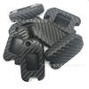 Capa de chave de silicone para carro de fibra de carbono adequada para Honda Accord civic URV lingpai CRV capa de chave com padrão de carbono Comércio exterior