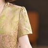 Día de la Madre enviar madre estilo extranjero camiseta de manga corta 2025 nueva camiseta pequeña para mujer de mediana edad camiseta chaqueta de verano al por mayor