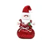 Decoración navideña transfronteriza bolsa de lentejuelas adorno de muñeca juguete de punto decoración de regalo muñeco de Papá Noel de dibujos animados
