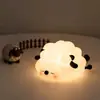 Luz de Noche LED de Nuevo Modelo Transfronteriza, Regulable para Interiores Decorativa, Compañero de Sueño, Soporte para Teléfono, Lámpara de Atmósfera de Oveja