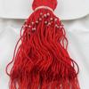 Corda para Pingente de Corda de Oito Contas Cordão para Pendurar Colar Trançado à Mão Cordão para Pendurar Jade Acessórios para Joias DIY Cordão Vermelho Venda por Atacado