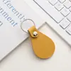 Pingente de Chaveiro de Couro em Forma de Gota Transfronteiriço Chaveiro de Carro Acessório de Bolsa Acessório Multifuncional DIY