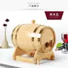 En stock de fábrica pequeño barril de vino 5 litros barril de vino de roble al por mayor procesamiento barril de vino perenne grande al por mayor barril de vino de pino