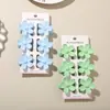 Venta Caliente Transfronteriza 3.5cm Dopamina Set Sencillo de Pinzas para el Cabello Pinzas Pequeñas de Garra para Mujeres Set de Seis Piezas de Pasadores Accesorios para el Cabello