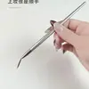 Pincel Fino en Ángulo para Delineador, Pincel para Sombras de Ojos, Pincel Preciso para Corrector para Aplicar Maquillaje en el Párpado Inferior, Lagrimal y Detalles del Ojo