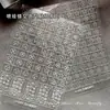 Adesivos de Unha Artística Transparentes Vazados Florais de Primavera Design Pintado à Mão Flor de Cinco Pétalas Trevo de Quatro Folhas Rosa Modelo de Adesivo de Unha