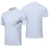 Camiseta de Manga Corta para Hombre de Verano, Ocio al Aire Libre, Deportes, Fitness, Moderna, Versátil, de Media Manga, Transpirable, de Secado Rápido, Top Ligero