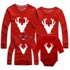 Entrega al por mayor en stock suministro ropa nueva para padres e hijos ropa para niños pareja camiseta de manga larga para hombre y mujer ropa para clase imagen estampada