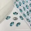 Wuzhou K9 Super Brilhante 6X10 Strass em Forma de Ovo de Pombo 1:1 Réplica de Acessórios para Nail Art Huazi Pontiagudos de Fundo Decorativo DIY