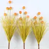 Bolas de Hierba de Caña Artificial para Decoración de Interiores del Hogar, Exhibición en el Suelo, Decoración Suave, Estilo Nórdico Plantas Verdes Artificiales Accesorios Florales