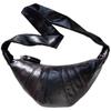 Bolso Croissant de Piel Genuina para Mujer 2025 Nuevo Capa Superior Piel de Oveja Bolso de Cintura de Nicho Bolso de Hombro Cruzado para el Pecho Se Puede Elogiar Bolso Dumpling