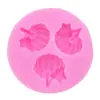 Molde de silicone de abóbora flip açúcar chocolate bolo decoração molde DIY ferramenta de panificação