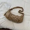 Bolsa Feminina de Bolinhas 2026 Novo Modelo Bolsa de Ombro Bolsa Transversal de Ombro Bolsa Vintage Dumpling