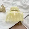 Pinza de Pelo Grande Nueva Transfronteriza, Pinza de Pelo Femenina, Pinza de Pelo de Gama Alta para la Parte Trasera de la Cabeza, Pinza de Tiburón Accesorios para el Cabello al por Mayor