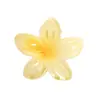 Presilha de Cabelo Flor de Frangipani Mais Vendida, Presilha de Garra para Cabelo, Presilha Tubarão, Tamanho Grande para Cabelos Grossos, Acessórios Populares, Joias Yiwu
