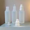 Nueva Botella de Gotas para Ojos de 30 ml Botella de Plástico HDPE Botella de Goteo por Presión Pegamento Agua para Descarga de Uñas Material para Embotellado