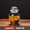 Frascos de Verduras Encurtidas de Sichuan y Chongqing, Frascos de Vidrio Sellados para Uso Doméstico para Encurtir, Frascos para Salsa de Chile, Frascos Grandes de Col Encurtida con Tapas