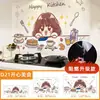 Pegatina de cocina transparente a prueba de aceite, impermeable, resistente al fuego, resistente a altas temperaturas, papel tapiz engrosado para paredes de estufa, azulejo y calcomanía de pared para campana extractora