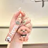 Llavero de peluche de cachorro de mascota lindo de dibujos animados, Bulldog Francés, Corgi, colgante de bolsa lindo, juguete de máquina expendedora, regalo, venta al por mayor