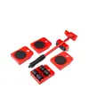 Conjunto de 5 Peças para Mover Objetos Pesados Transfronteiriços Ferramentas de Mudança Geladeira Polia Multifuncional Roda Universal Economizadora de Mão de Obra
