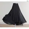 Saia de Ballet Roupa de Prática, Saia de Meio Comprimento para Mulheres, Saia Longa de Chiffon para Dança Adulta, Saia de Chiffon com Amarração para Professora, Saia Longa de Ginástica