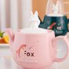 Juego de Té Estilo Japonés Ins con Tetera de Gran Capacidad, Exclusivo para Comercio Exterior de Amazon, Se Puede Añadir Logo, Regalo Empresarial