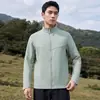 Chaqueta softshell nueva otoño/invierno 2026, unisex, estilo deportes al aire libre, cuello alto, chaqueta de una sola capa, estilo para parejas