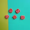 Invierno Año Nuevo Rojo Festivo Texto Resina Accesorios DIY Funda de Teléfono Parche para Zapatos Decoraciones Colgantes Mayoreo