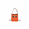 Robot Forma de Caja Mini Bolso Cuadrado Adorno Creativo Cadena para Auriculares Personalizado Bolso Casual para Niños y Mujeres