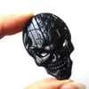 Adesivo de Metal Caveira Transfronteiriço para Carro Decoração Adesiva de Liga Metálica com Logo de Carro Cobertura de Arranhões no Carro Decoração de Carro Acessórios para Carro