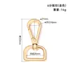 Venta al por mayor del fabricante Broche de perro de aleación C01, Broche de cadena para bolso, Hebilla metálica para bolso de mano, Accesorios de ferretería