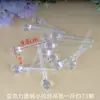 Ornamento Pingente de Acrílico Adereços de Casamento Acessórios de Iluminação Cortina de Porta Casamento Pingente de Bola Suspensa Gota de Água Escovada Pingente de Lustre Não