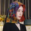[Chapéu Cachecol de Cetim com Nervuras] Novo Estilo de Primavera Chapéu com Fita Moda Protetor Solar Cachecol Versátil Casual Lenço de Cabeça Feminino