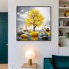Pintura Decorativa para Pared de Entrada, Pintura Colgante de Lujo Ligero Moderno Fantasía para Pasillo y Pasaje, Versión Vertical de la Pintura de Pared en la Entrada