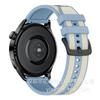 Correa de Silicona para Reloj de Dos Tonos Adecuada para Samsung Huawei Fit4 Gt6 Gt4 20 22mm Xiaomi Pulsera Universal de Color Contrastante