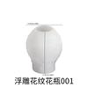 Molde de Silicone DIY Cola de Cristal Gota Gesso Embossado Tanque de Armazenamento Flor de Videira Vaso de Aromaterapia Molde de Silicone