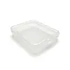 [Caja Vacía Modelo 731] Caja Rectangular de Plástico PP Transparente para Piezas, Caja de Embalaje, Caja de Almacenamiento para Polveras, Joyería