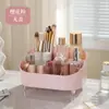 Nuevo Estante de Almacenamiento a Prueba de Polvo con Cubierta, Caja de Almacenamiento para Cosméticos y Labiales, Organización de Escritorio para el Hogar, Lavabo, Tocador