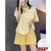 Cartoon doce urso de morango em torno do pescoço pijama de manga comprida mulheres com almofada no peito primavera e outono menina casual solta plus size terno